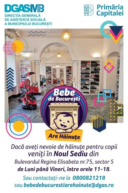 ''Bebe de Bucureşti are Hăinuţe'' îşi schimbă sediul şi strânge pluşuri, pentru Crăciun