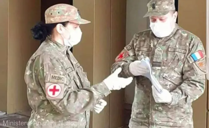 MApN: 600 de militari - în sprijinul Direcţiilor de Sănătate Publică