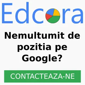 cerere o oferta de optimizare seo de la agentia de marketing edcora